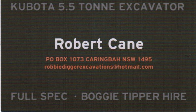 Robbie Digger Excavations Pty Ltd featured image